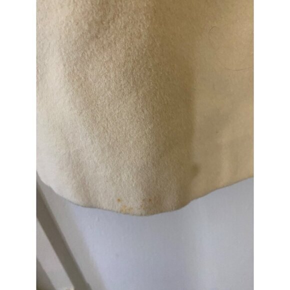 Vintage Cashmere Women's Cream 60's Button Front Coat - L/XL - Picture 4 of 16